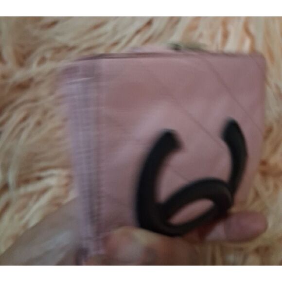 Authentic CHANEL Light Pink Quilted Cambon Small Wallet - Picture 7 of 16